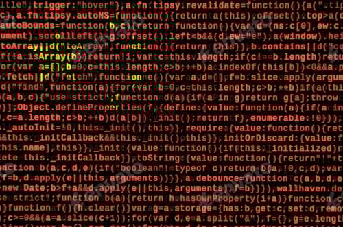 Preview: China flag is depicted on the screen with the program code