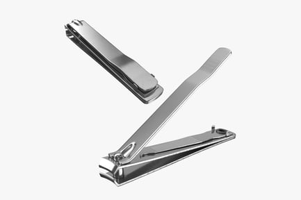 Preview: Precise Fingernail Clipper Set: Folded and Extended
