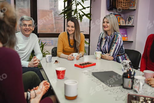 Preview: Teachers meeting at language learning school