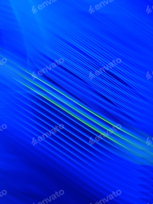 Preview: Vertical shot of gradual rhythmic light trails on a blue background