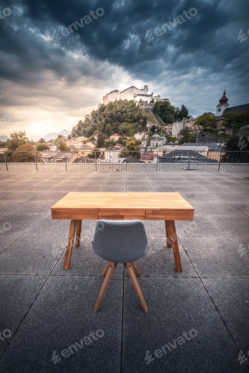 Preview: Fortress View with a Desk