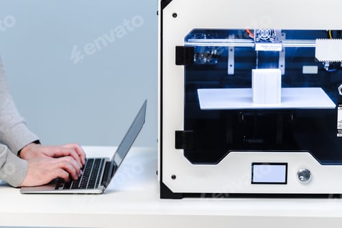 Preview: 3d printing in progress