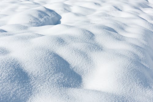 Preview: Large snowdrifts on a snowy field