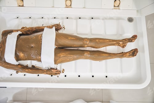 Preview: Nourishing lifting mask for whole body wrap in the clinic