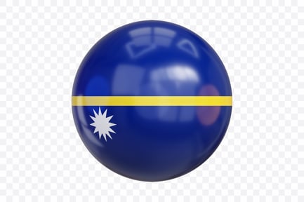 Preview: 3D Nauru Flag