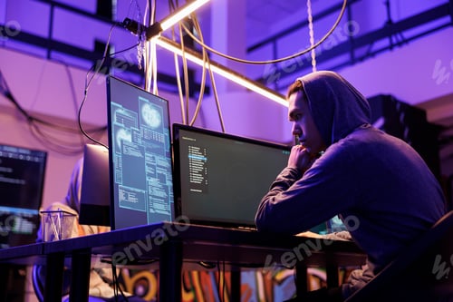Preview: Hacker breaking into company database
