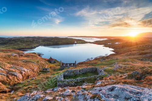 Preview: Sunset on the Isle of Harris