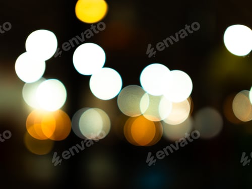 Preview: Bokeh background light sparkle blur abstract