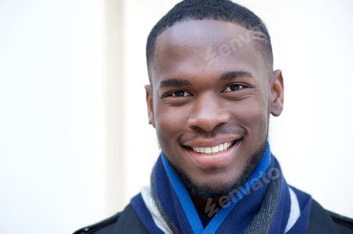 Preview: Smiling african american man