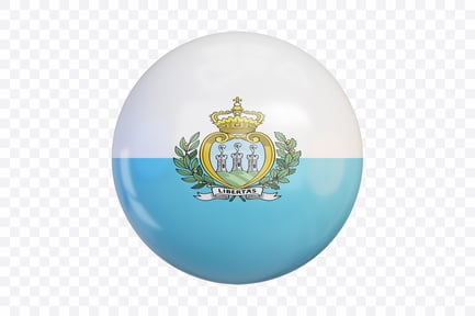 Preview: 3D San Marino Flag