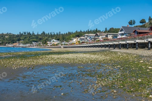 Preview: A View Of The Shoreline At Redondo Beach, Washington.