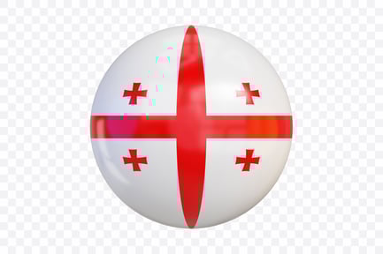 Preview: 3D Georgia Flag