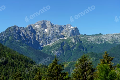 Preview: Mountain landscape along the road to Vivione pass
