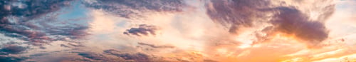 Preview: Natural background of the colorful panorama sky, During the time sunset