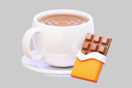 Preview: Delicious Hot Chocolate Cup