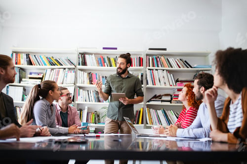 Preview: Business meeting and teamwork by business people