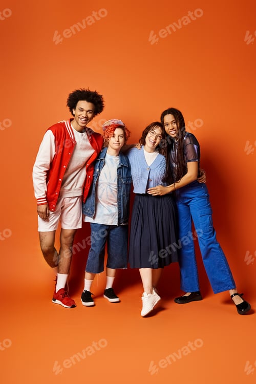 Preview: United in style: diverse young friends
