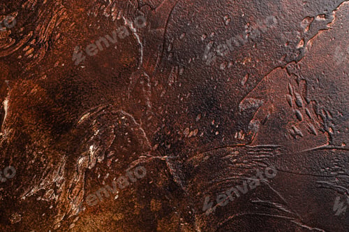 Preview: Warm rusty metal background with rich brown tones and rough texture