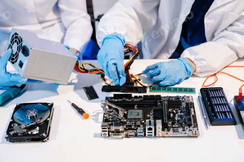 Preview: Electronics technician, electronic engineering electronic repair, electronics measuring and testing