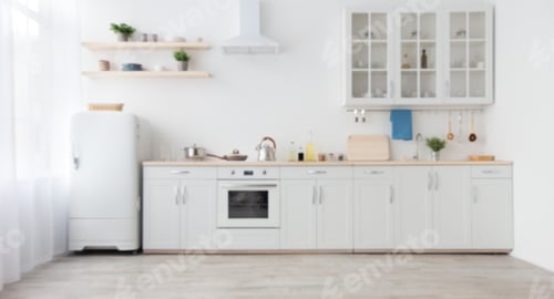 Preview: Minimal cozy light home style, scandinavian interior after repair