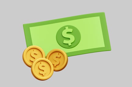 Preview: Money With Golden Coins