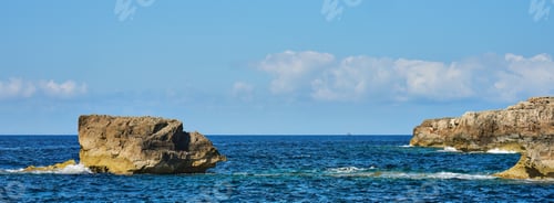 Preview: Beautiful rocky coast of Menorca island, Spain