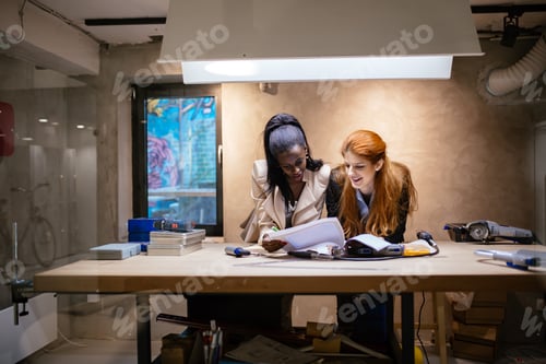 Preview: Designers working in modern office