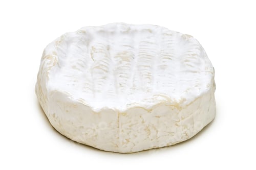 Preview: Brie cheese isolated on white background