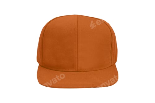 Preview: Orange Baseball Hat isolated