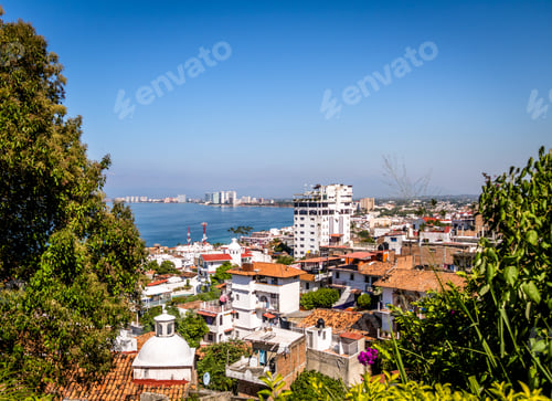 Preview: Puerto Vallarta sea and downtown view - Puerto Vallarta, Jalisco, Mexico