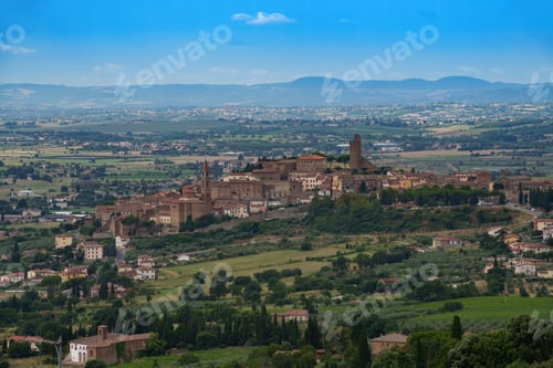 Preview: Historic buildings of Castiglion Fiorentino, Tuscany, Italy