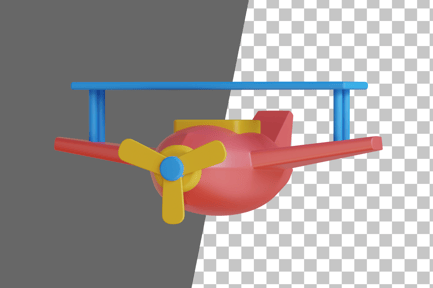 Preview: Plane 3D Icon