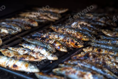 Preview: Fishes on the grill