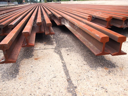 Preview: Stacked Rusty Rails