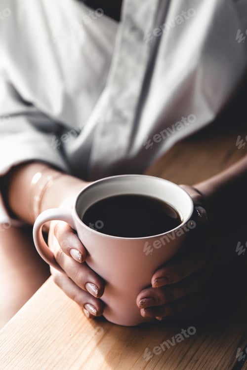 Preview: A woman is reading a book. Education, training, learning, hobby. Manicure