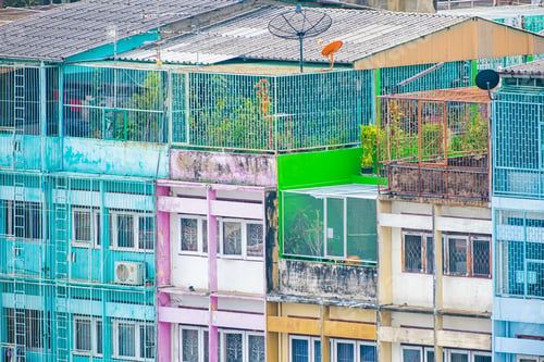 Preview: Architecture in the old city of Bangkok, Thailand.