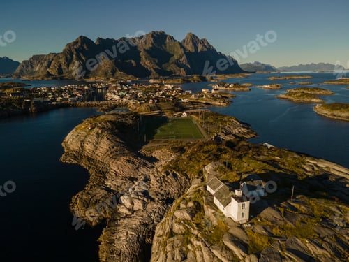 Preview: Henningsvaer football stadium in Lofoten