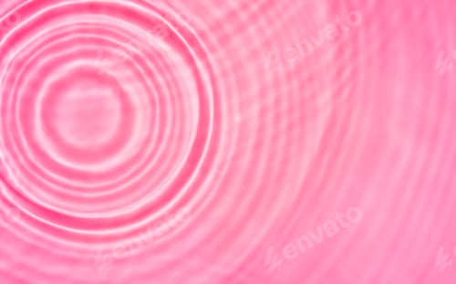 Preview: Water pink ripples with sunlight top view Background, Images of Circle wave pattern water