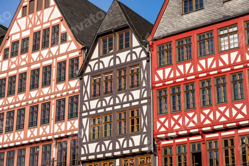 Preview: Facade of some half-timbered houses