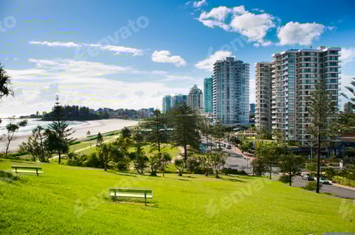 Preview: Queen Elizabeth Park, Coolangatta Beach, Gold Coast, Australia