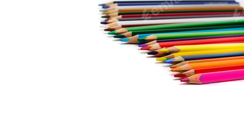 Preview: Colorful watercolor pencils