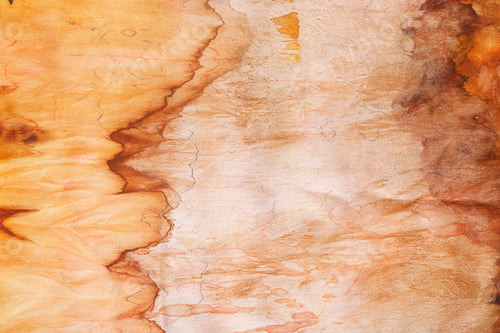 Preview: abstract pattern on silk fabric texture in yellow and brown tones
