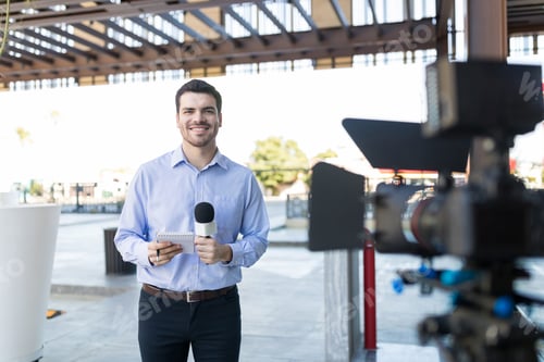 Preview: Young Man Ready To Broadcast News