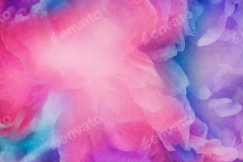 Preview: Vibrant pink watercolor painting background