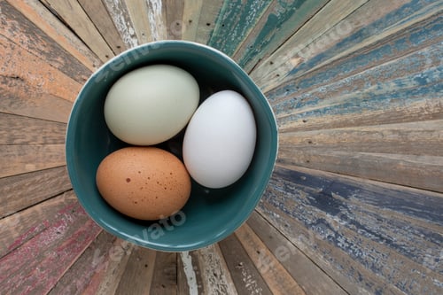 Preview: Three Eggs in a Bowl