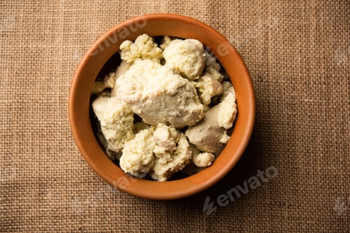 Preview: Raw Khoa, Khua, khoya, or mawa is a thickened Milk