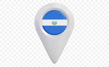 Vista previa: Pin de ubicación de El Salvador