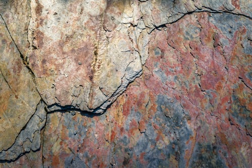 Preview: Scaly surface of a slate rock plate