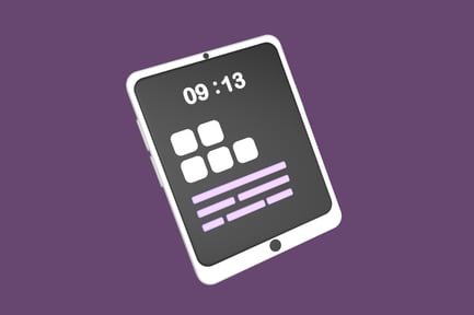 Preview: Tablet Clean 3D Illustration