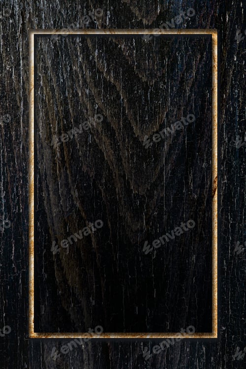 Preview: Frame on wooden texture